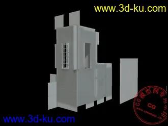 3D打印模型工地房子(8.5+材质)的图片