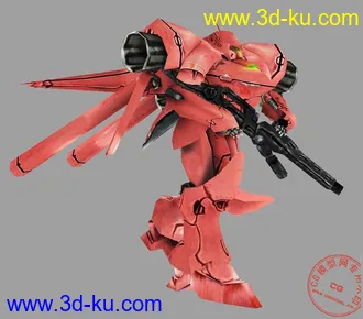 3D打印模型0083里的红色角马的图片