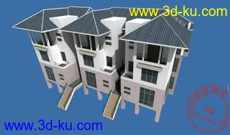 3D打印模型北海家园的别墅的图片