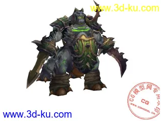3D打印模型深渊领主布鲁塔卢斯（带5000帧动作）的图片