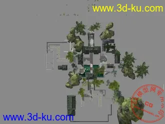 3D打印模型填砖加瓦----诛仙:青云山的图片