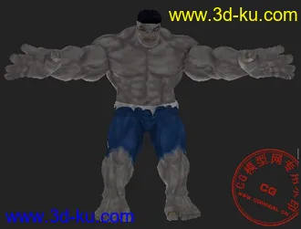 3D打印模型绿巨人2008   主角小聚  没来齐的图片