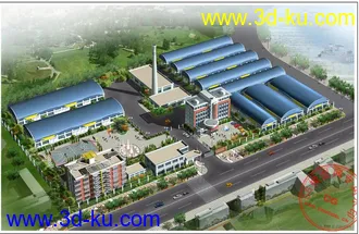 [室外模型] 一组鸟瞰模型，有新内容啊！！！！的图片