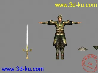 3D打印模型[首发]无双大蛇------刘备的图片