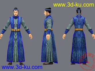 3D打印模型超低模角色！800面上下！的图片