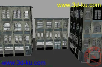 3D打印模型楼房建筑的图片
