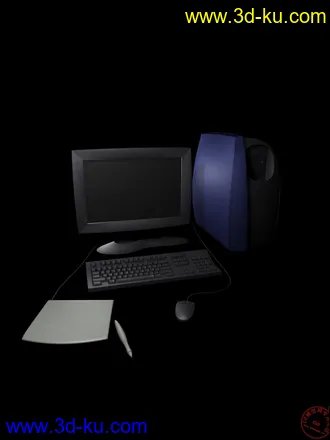 3D打印模型台式电脑，给大家分享的图片