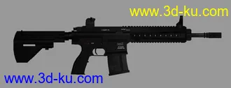3D打印模型HK417个人修改的图片