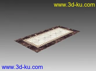 3D打印模型石材拼花的图片