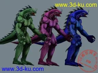 3D打印模型原创怪物！！的图片