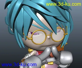 3D打印模型魔法手势的图片