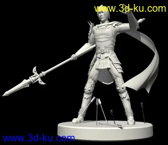 赵云模型的图片