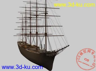 3D打印模型比較精細的  帆船的图片