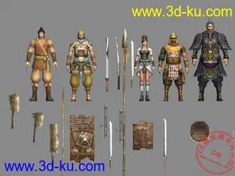 3D打印模型苍天NPC集合~```````！！！的图片