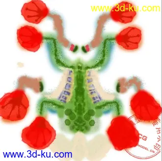 3D打印模型1青蛙的图片