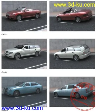 3D打印模型国外经典概念车型的图片