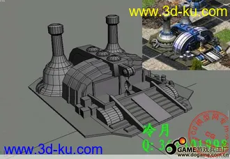 3D打印模型冷月-红警系列作品的图片