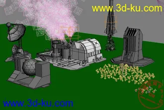 3D打印模型冷月-红警系列作品的图片