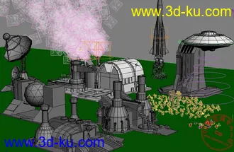 3D打印模型冷月-红警系列作品的图片