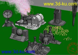 3D打印模型冷月-红警系列作品的图片