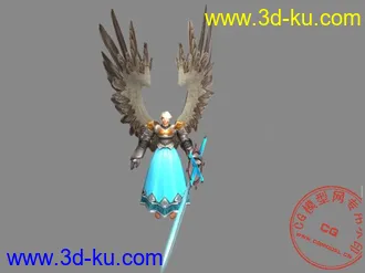 3D打印模型英雄无敌之大天使的图片