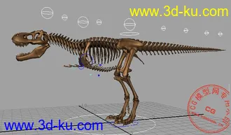3D打印模型国外恐龙绑定~好东西的图片