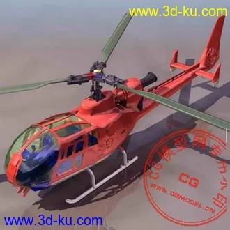 3D飞机模型-直升飞机22套--001的图片