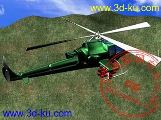 3D飞机模型-直升飞机22套_019的图片