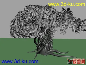 3D打印模型ＣＧ动画用的经典大榕树的图片