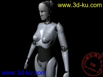 Digital-Tutors女机器人模型的图片