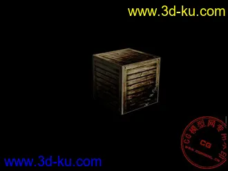 3D打印模型一个箱子的图片