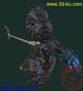 3D打印模型[首发]FF12召唤兽-巨蟹座 断罪の暴君ゼロムス  Zeromus,the Condemner的图片