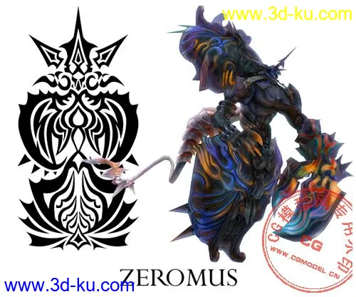 [首发]FF12召唤兽-巨蟹座 断罪の暴君ゼロムス  Zeromus,the Condemner模型的图片2