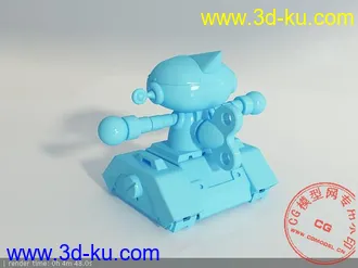 3D打印模型机器人Q的图片