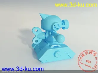 3D打印模型机器人Q的图片