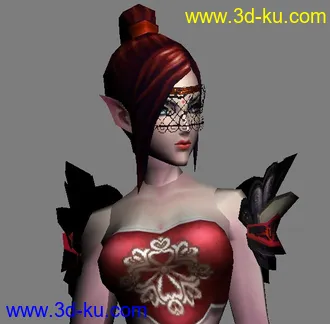 【创世西游】模型-女罗刹的图片