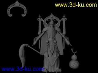 3D打印模型太上老君  精模...的图片