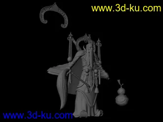 3D打印模型太上老君  精模...的图片