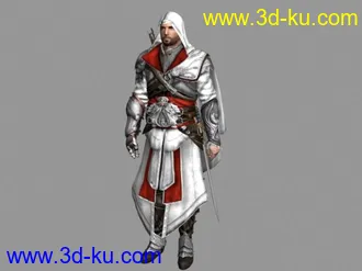 3D打印模型刺客信条2：兄弟会4主角的图片