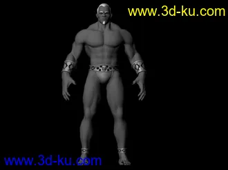 3D打印模型带骨骼绑定～动画人物的图片
