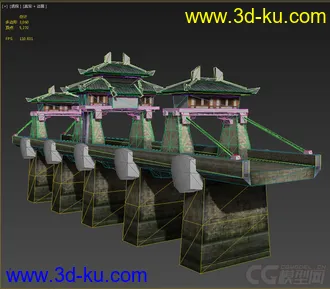 3D打印模型桥的图片