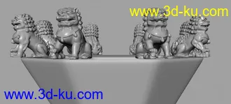 3D打印模型让中华威震八方 让西方的小喷壶当尿壶把 哇咔咔的图片