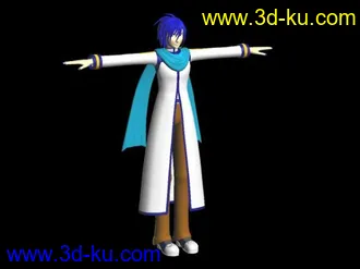 3D打印模型初音全家福+黑岩射手（带表情，骨骼_绑定完成_带卡通渲染器）的图片