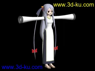 3D打印模型初音全家福+黑岩射手（带表情，骨骼_绑定完成_带卡通渲染器）的图片