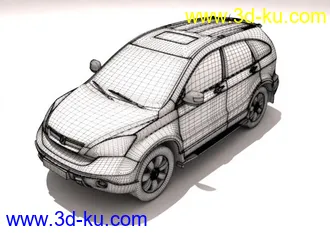 3D打印模型本田cr-v的图片