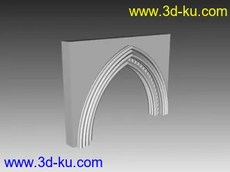 3D打印模型欧式构件的图片