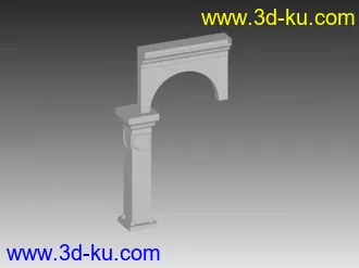 3D打印模型欧式构件的图片