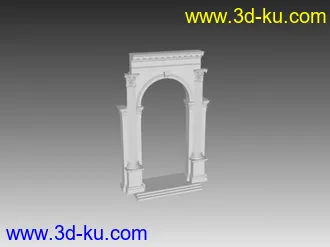 3D打印模型欧式构件的图片