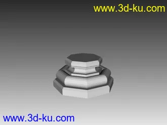 3D打印模型欧式构件的图片