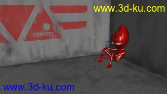 3D打印模型小外星人的图片